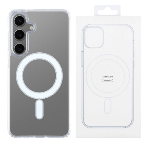 Galaxy A17 5G - Husa Samsung Galaxy A17 5G SnapOn MagSafe AntiDrop Acrylic, Clear
