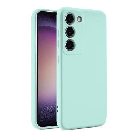 Galaxy A23 4G - Husa Samsung Galaxy A23 4G Soft TPU Microfiber, Mint Green