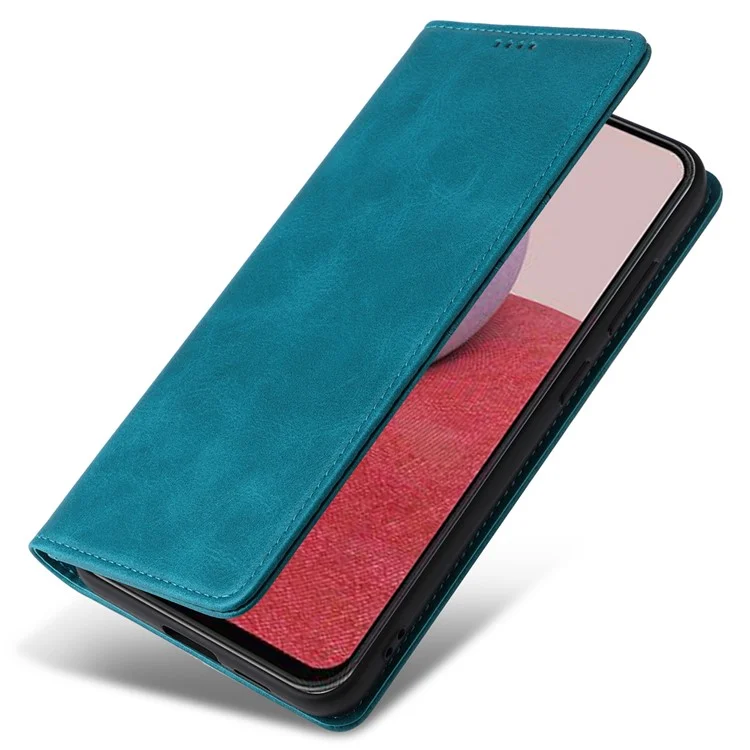 Galaxy A25 5G - Husa Samsung Galaxy A25 5G Flip Leather Deluxe Magnetic Wallet, Green