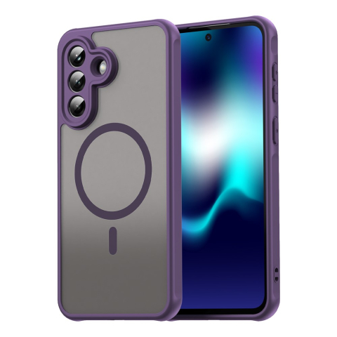 Galaxy A27 5G - Husa Samsung Galaxy A27 5G MagFrost Pro Matte MagSafe, Purple