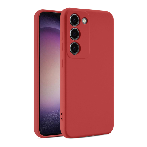 Galaxy A32 5G - Husa Samsung Galaxy A32 5G Soft TPU Microfiber, Pure Red