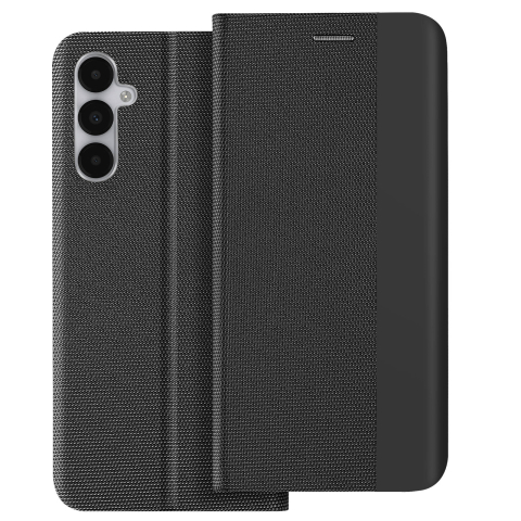 Galaxy A52 / A52 5G - Husa Samsung Galaxy A52 / A52 5G / A52s 5G FlipSense Eco-Leather Magnetic, Black