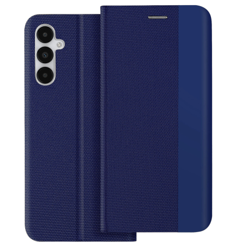 Galaxy A52 / A52 5G - Husa Samsung Galaxy A52 / A52 5G / A52s 5G FlipSense Eco-Leather Magnetic, Navy Blue