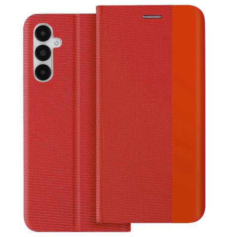 Galaxy A52 / A52 5G - Husa Samsung Galaxy A52 / A52 5G / A52s 5G FlipSense Eco-Leather Magnetic, Red