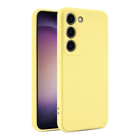Galaxy A53 5G - Husa Samsung Galaxy A53 5G Soft TPU Microfiber, Neon Yellow