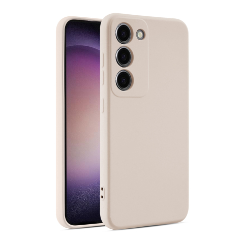 Galaxy A53 5G - Husa Samsung Galaxy A53 5G Soft TPU Microfiber, Sand Cream