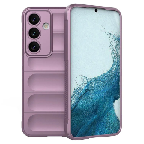 Galaxy A54 5G - Husa Samsung Galaxy A54 5G Wave Grip ShockProof, Light Purple