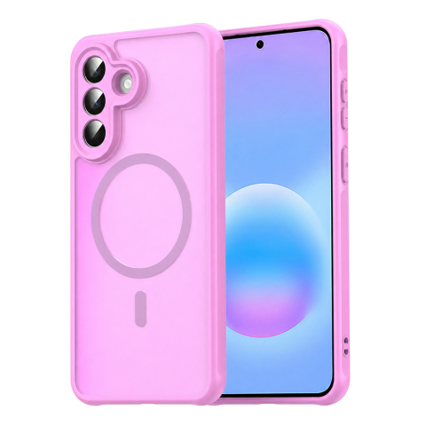 Galaxy A55 5G - Husa Samsung Galaxy A55 5G MagFrost Pro Matte MagSafe, Pink