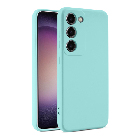 Galaxy A55 5G - Husa Samsung Galaxy A55 5G Soft TPU cu interior microfiber, Turquoise