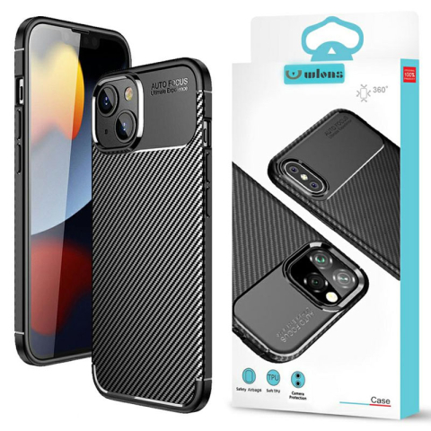Huse Samsung - Husa Samsung Galaxy A56 5G AutoFocus Carbon Texture, Black