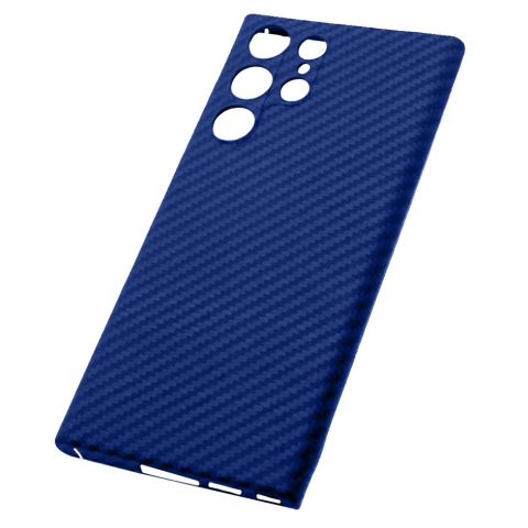 Galaxy S21 Ultra - Husa Samsung Galaxy S21 Ultra Kevlar Carbon Protective, Blue