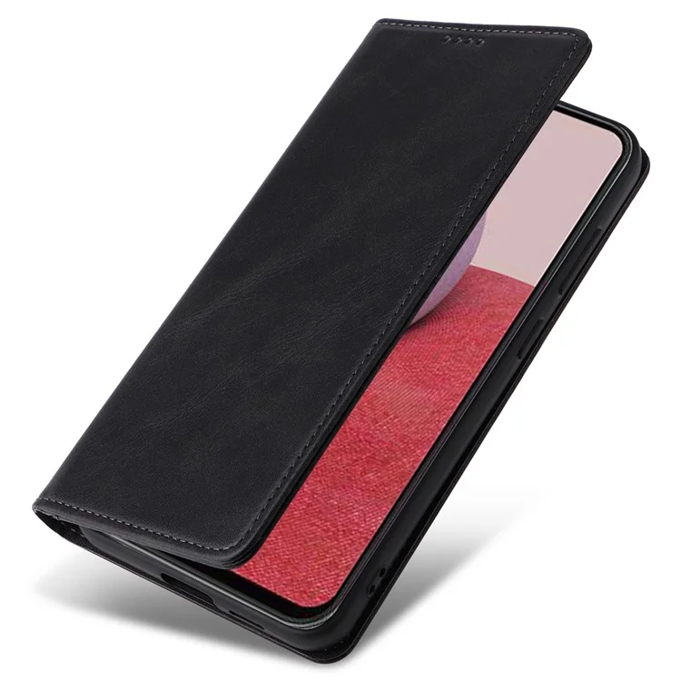 Galaxy S24 FE - Husa Samsung Galaxy S24 FE Flip Leather Deluxe Magnetic Wallet, Black