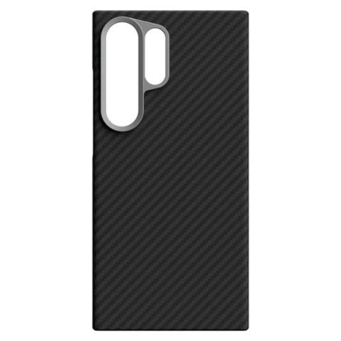 Galaxy S24 Ultra - Husa Samsung Galaxy S24 Ultra Kevlar Carbon Protective, Black [M]