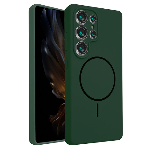 Galaxy S25 - Husa Samsung Galaxy S25 MagThin Slim MagSafe, Deep Green
