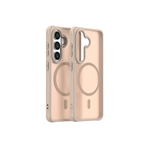 Galaxy S26 Plus - Husa Samsung Galaxy S26 Plus (S947) Matte Magsafe Frosted Gold
