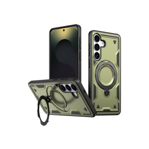 Galaxy S26 - Husa Samsung Galaxy S26 (S942) Magring Multiangle Olive