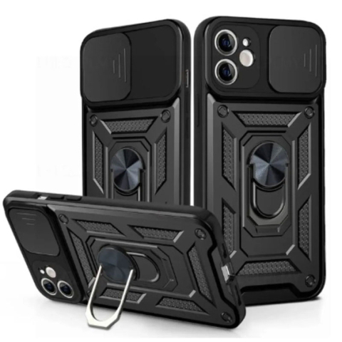 arata mai multe... - Husa Samsung S24 Ultra Armor CamSlide, Ring Stand Negru