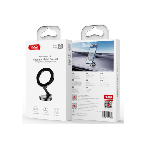 Suporturi Auto - Suport Auto, DashBoard, cu Adeziv, MagRing, FlipStick, TARNISH – XO C158