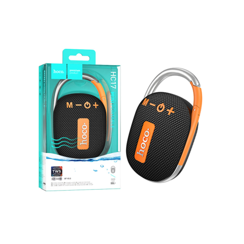 Boxe portabile - Boxa Portabila, Wireless BT 5.3, 5W, 500mAh, TF, USB disk, Easy JoySport, Black – Hoco HC17