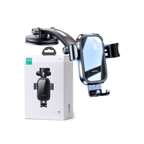 Suporturi Auto - Suport Auto, cu cleme laterale, fixare dubla, montaj Cockpit Bord, MultiAngle, brat flexibil, Black – Joyroom JR-ZS310