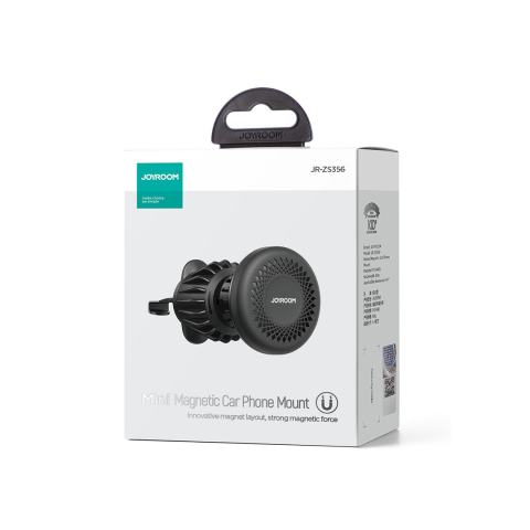 Suport telefoane - Suport Auto, Magnetic, montaj Ventilatie, MultiAngle, Compact, Pull Hook, Black – Joyroom JR-ZS356