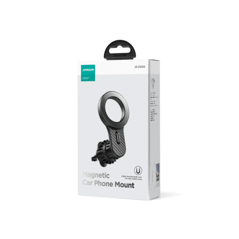 Suporturi Auto - Suport Auto, Magnetic, montaj Ventilatie, MultiAngle, PullClip, Black – Joyroom JR-ZS355