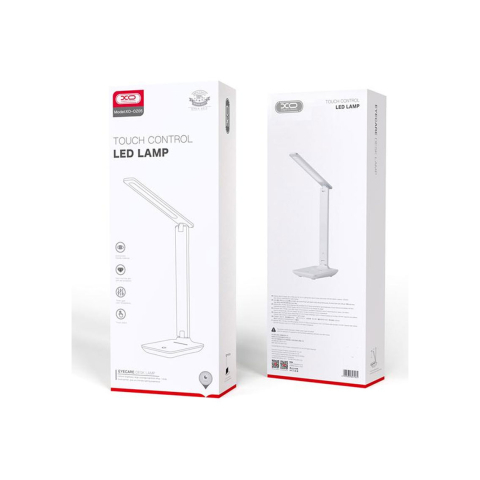 Suporturi Birou - Suport Auto Mini Lampa birou, reincarcabila, conectare USB, LED, Eye Protect, telefon, 1200MAh, White – XO OZ05