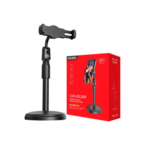 Suporturi Birou - Suport Birou, cu cleme laterale, MultiAngle, brat telescopic, Black – Kaku KSC-322