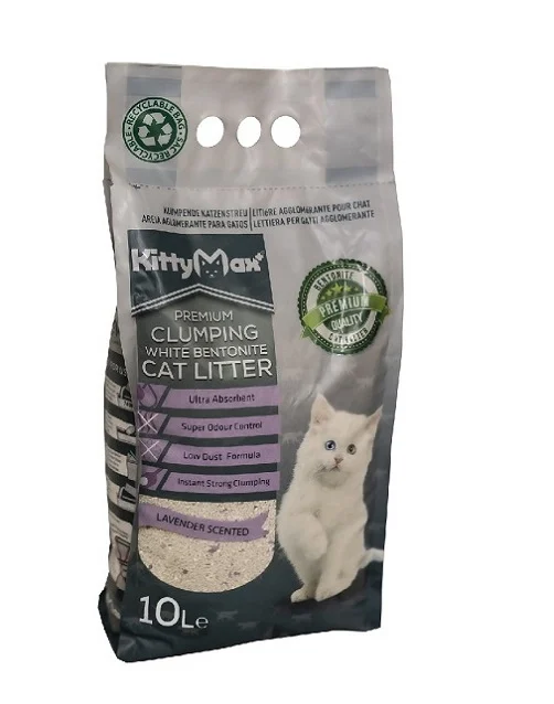 Asternut Igienic Premium KittyMax Lavander pentru Pisici 10l [1]