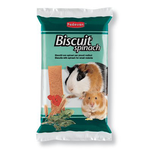 Biscuiti cu spanac pentru rozatoare Padovan 30 g [1]