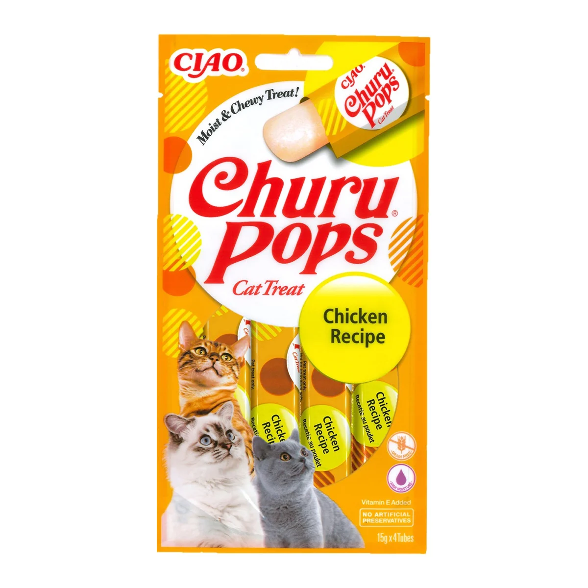 Churu Pops Recompensa Suculenta cu Pui 4x15g [1]