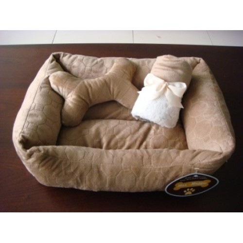 Culcus dreptunghiular pentru caini Enjoy 71x50x20 cm [1]