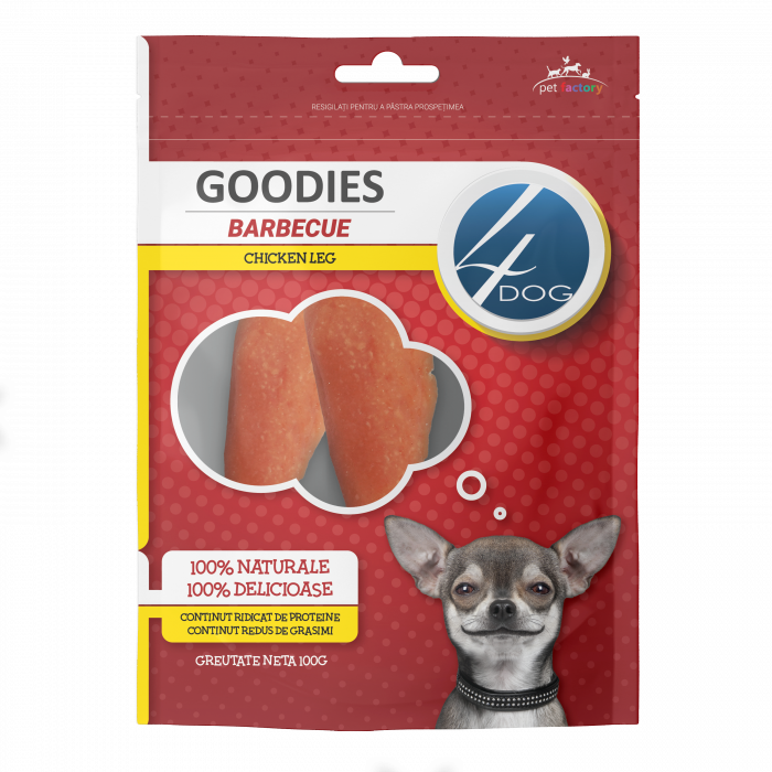 Goodies barbecue chicken legs 100g [1]