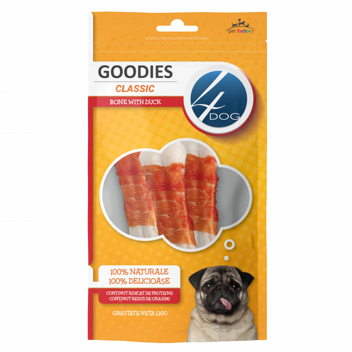 Goodies classic bone with duck 120g [1]
