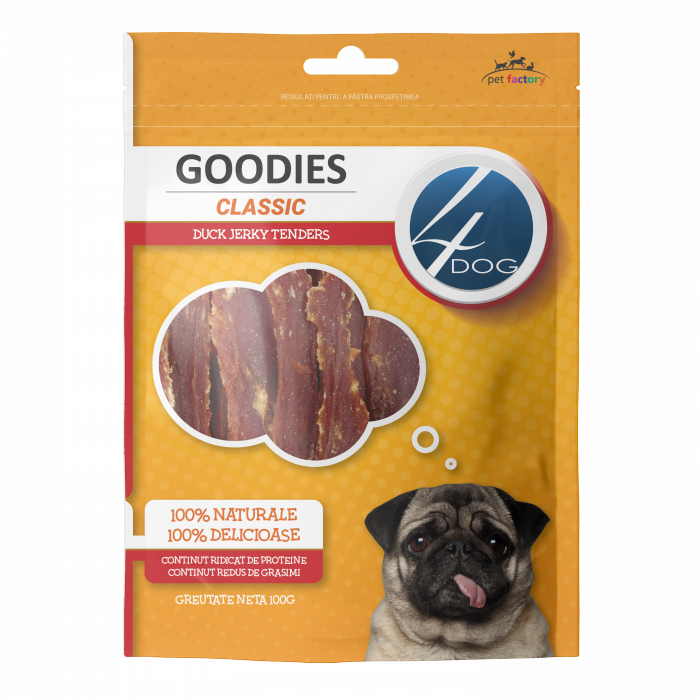 Goodies duck jerky tenders 100g [1]