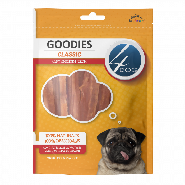 Goodies soft chicken slices 100g [1]