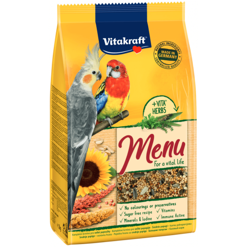 Hrana pentru nimfe Vitakraft Premium Menu 1KG [1]