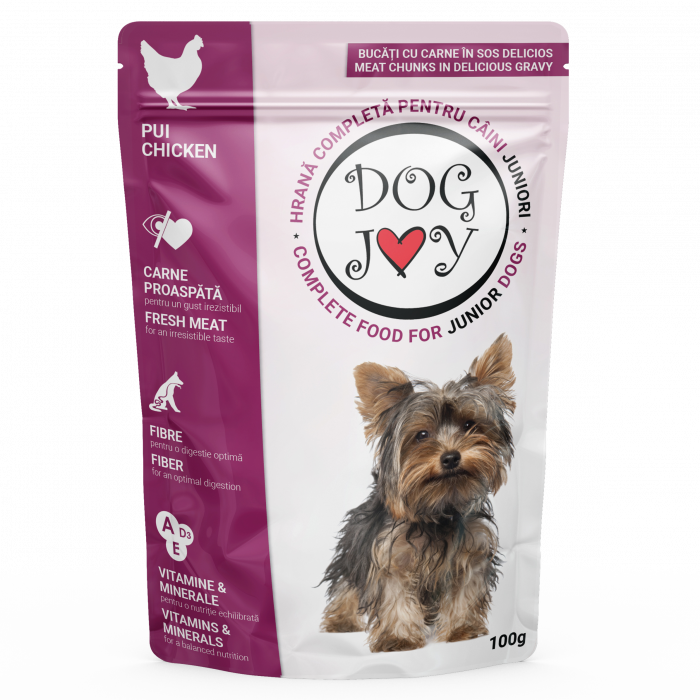 Hrana Umeda Caini DOG JOY junior in Sos 100g [1]