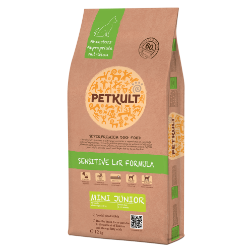 Hrana uscata pentru caini Petkult Sensitive Mini Junior cu miel si orez 12 kg [1]