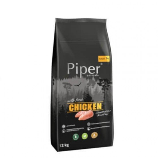 Hrana uscata pentru caini Piper Adult pui 12kg [1]