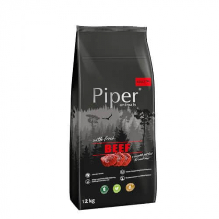 Hrana uscata pentru caini Piper, Adult, vita, 12 kg [1]