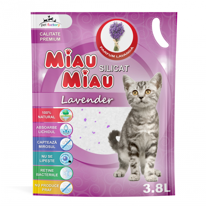Miau Miau silicat lavanda 3,8l [1]