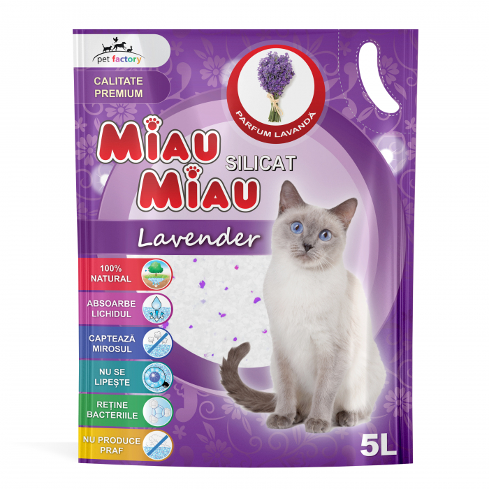 Miau Miau silicat lavanda 5l [1]