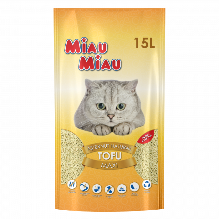 Miau Miau tofu vanilie 15l [1]