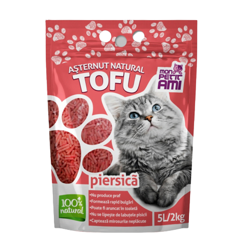 Mon Petit Ami - Asternut Tofu Piersica 5L [1]