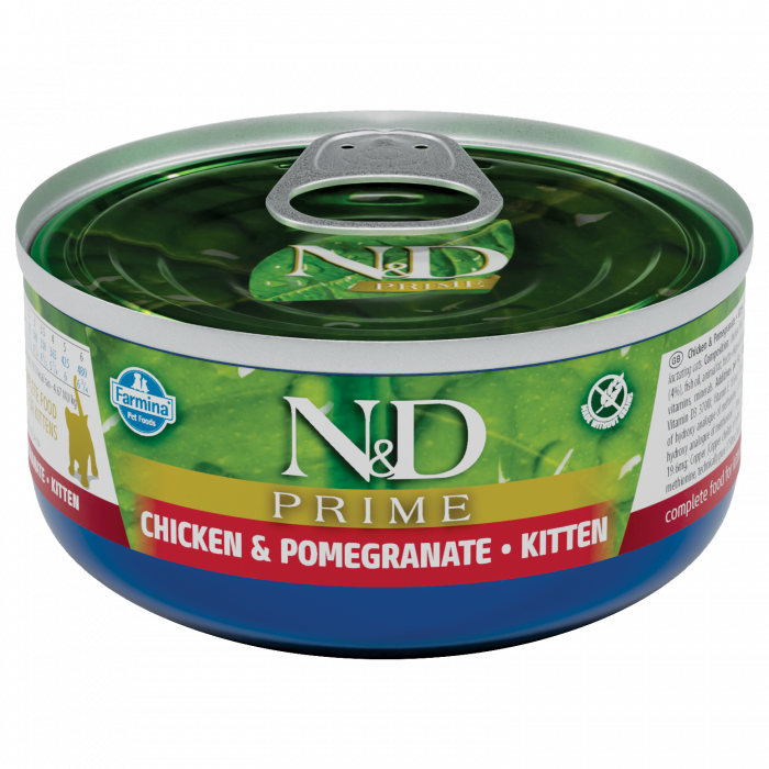 N&D PRIME PISICA PUI & RODIE KITTEN 70G [1]
