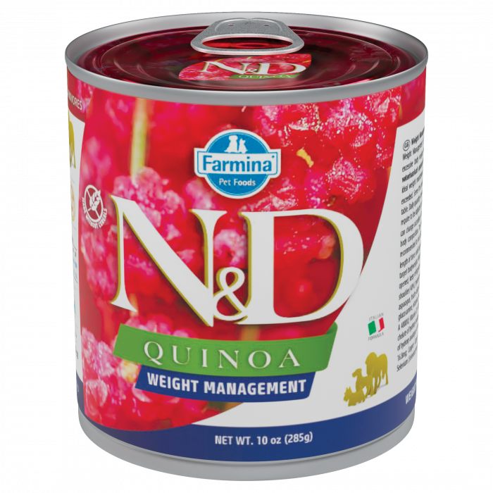 N&D QUINOA CAINE CONTROLUL GREUTATII, 285G [1]