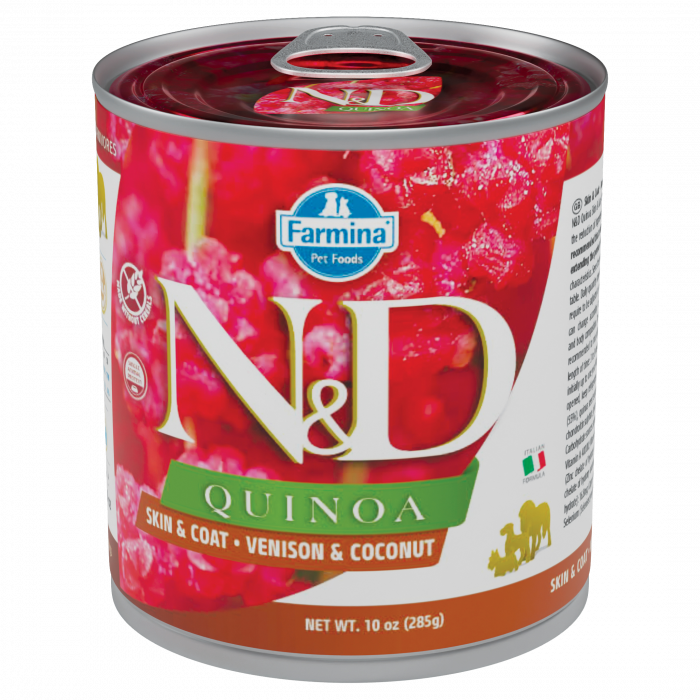 N&D QUINOA CAINE VANAT NUCA DE COCOS, 285G [1]