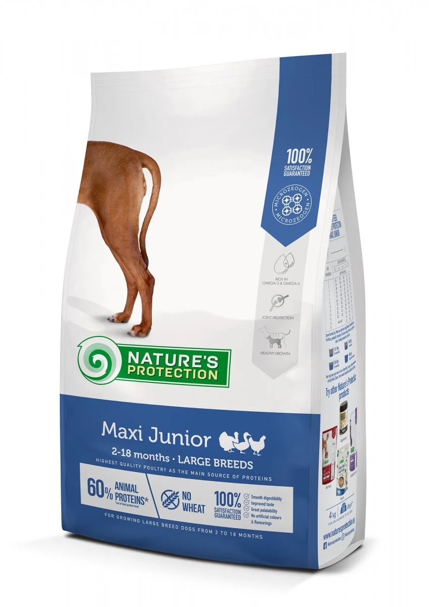 Nature's Protection Dog Maxi Junior Poultry 12Kg [1]