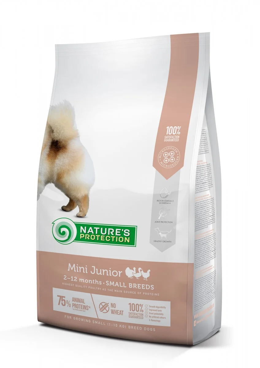Nature's Protection Dog Mini Junior Poultry 7,5Kg [1]